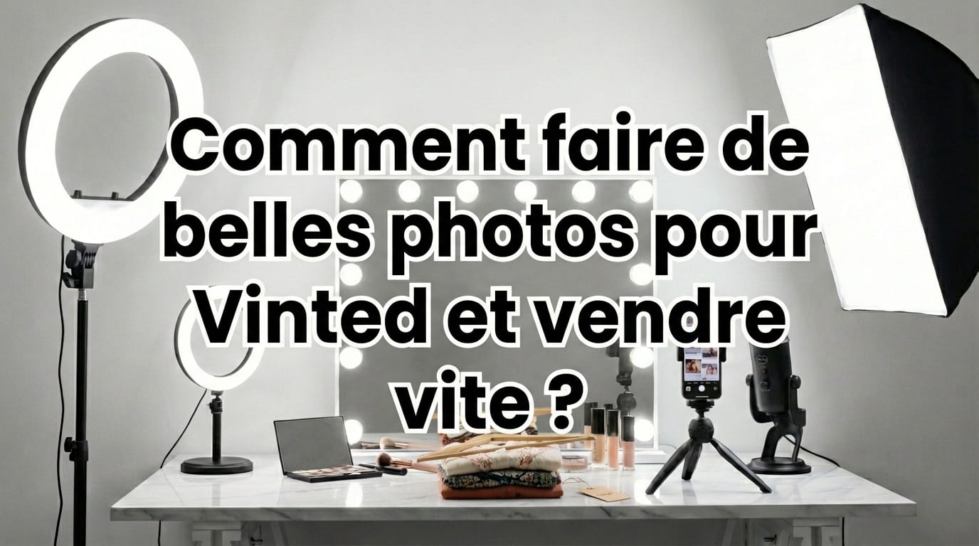 Comment faire de belles photos pour Vinted et vendre vite ?